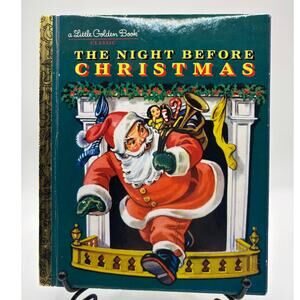VTG Reproduction of The Night Before Christmas Little Golden Book Classic